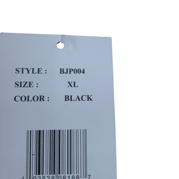 Black Unisex Puffy Vest - Picture 3 of 4